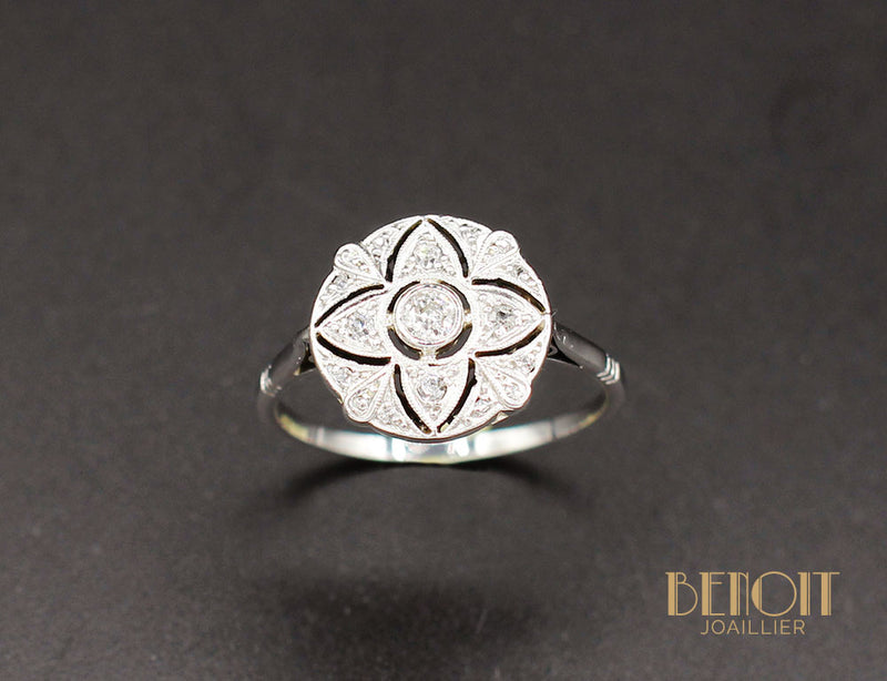 Bague Art Déco Diamants