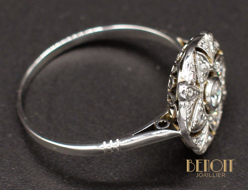 Bague Art Déco Diamants