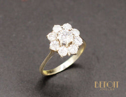 Bague Marguerite Diamants