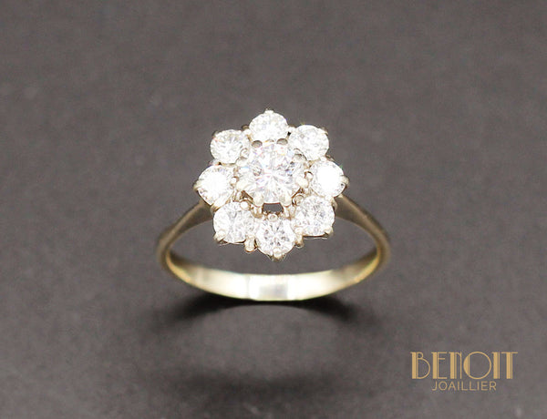 Bague Marguerite Diamants