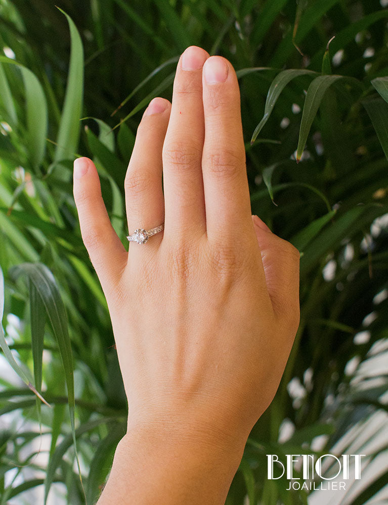 Solitaire Ancien Diamants