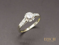 Solitaire Ancien Diamants