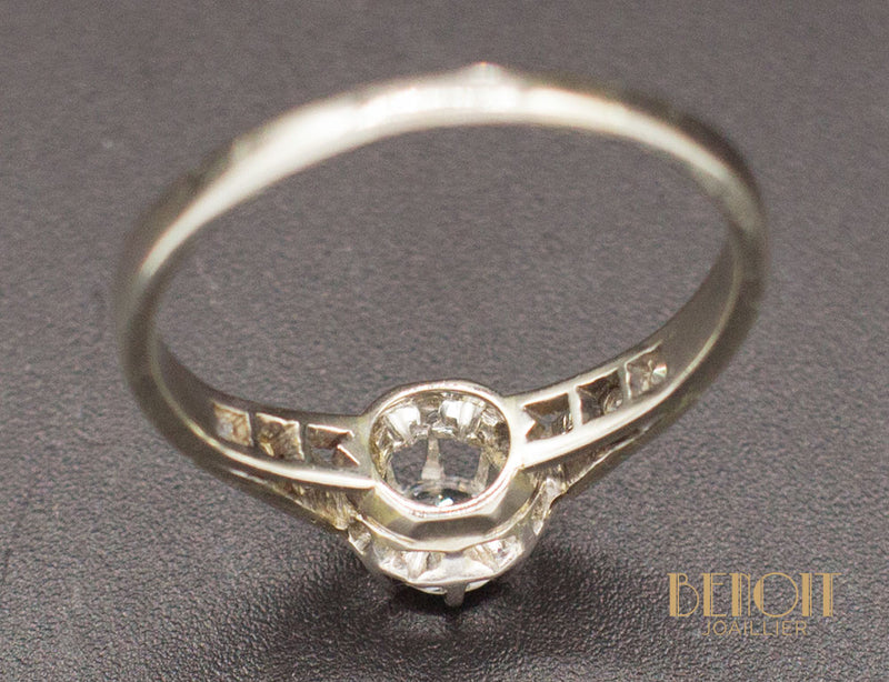 Solitaire Ancien Diamants