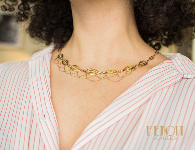 Collier Draperie Napoléon III