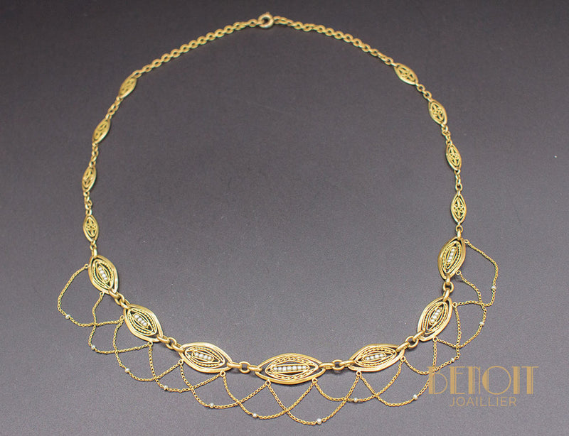 Collier Draperie Napoléon III