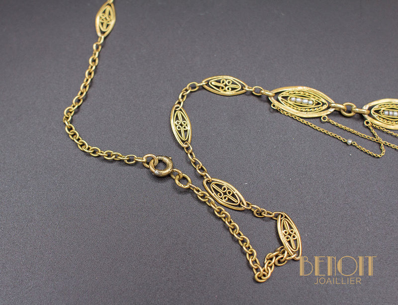 Collier Draperie Napoléon III