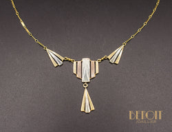 Collier Draperie Art Déco