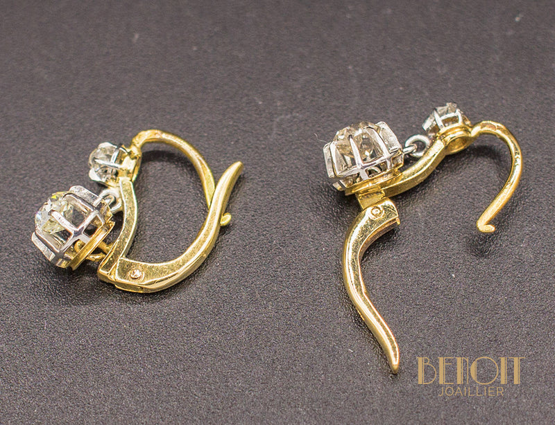 Dormeuses Anciennes Diamants