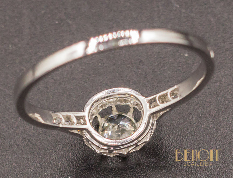 Solitaire Ancien Diamant