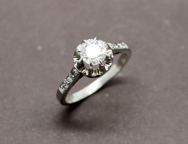 Solitaire Ancien Diamants