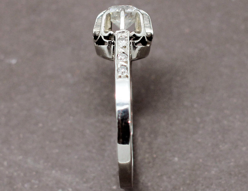 Solitaire Ancien Diamants