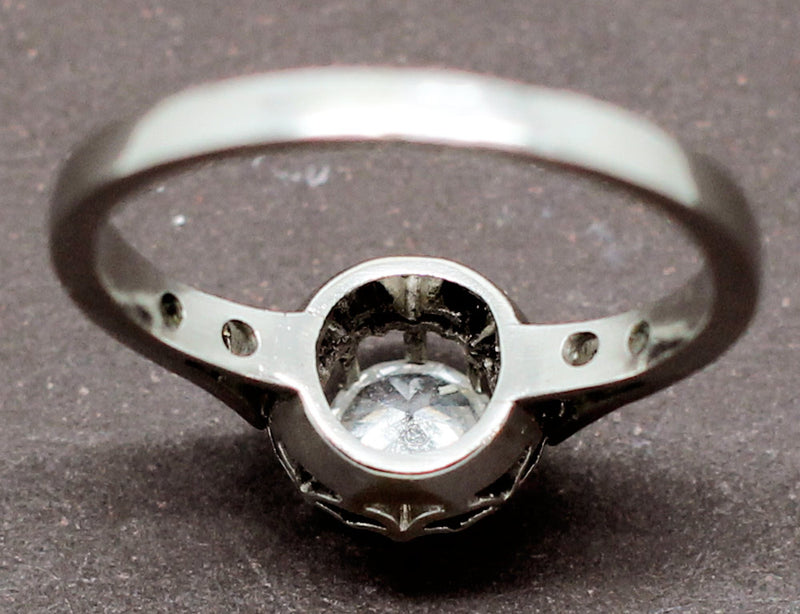 Solitaire Ancien Diamants
