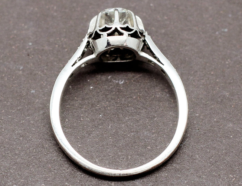 Solitaire Ancien Diamants
