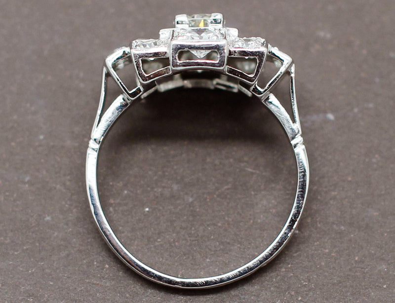 Bague Art Déco Diamants