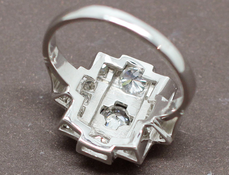Bague Art Déco Diamants