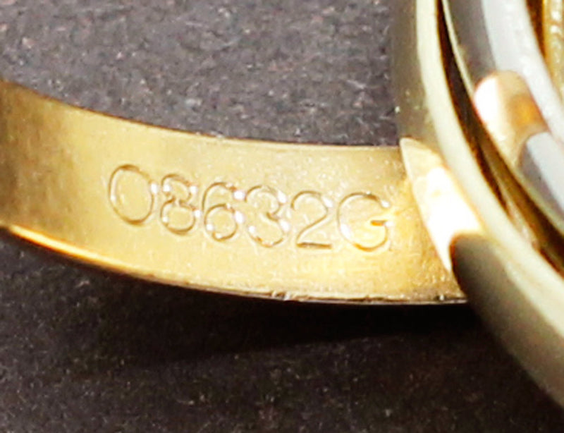 Alliance "Trinity" "Les Must de Cartier" 5 Anneaux Cartier T50