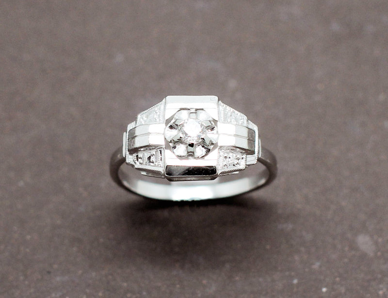 Bague Art Déco Diamant