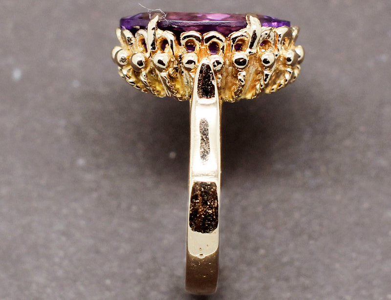 Bague Améthyste Or Jaune