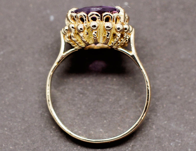 Bague Améthyste Or Jaune