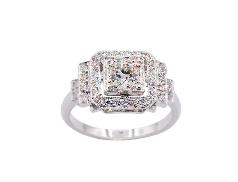 Bague Création Benoît Joaillier "Classique Petite Pierre" Diamant 0,38 carat G-SI