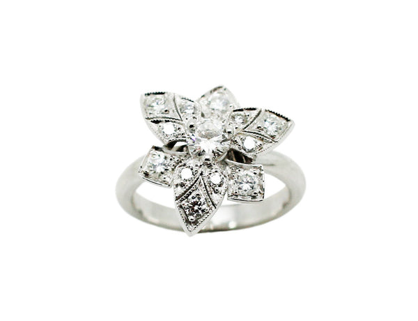 Bague Création Benoit Joaillier "Iris" Diamants