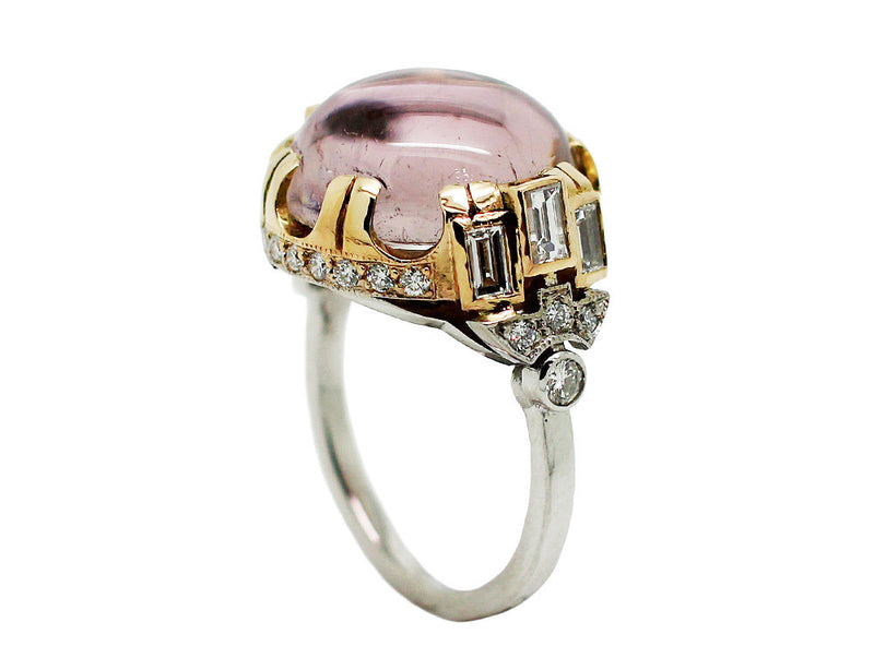 Bague Création Benoit Joaillier "Couronne" Tourmaline