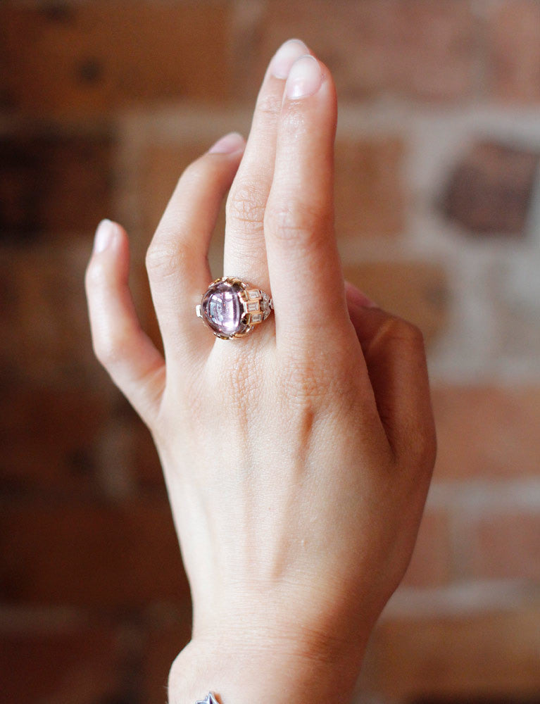 Bague Création Benoit Joaillier "Couronne" Tourmaline