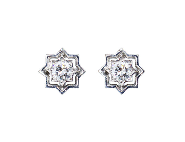 Boucles d'Oreilles Création Benoit "Etoile"