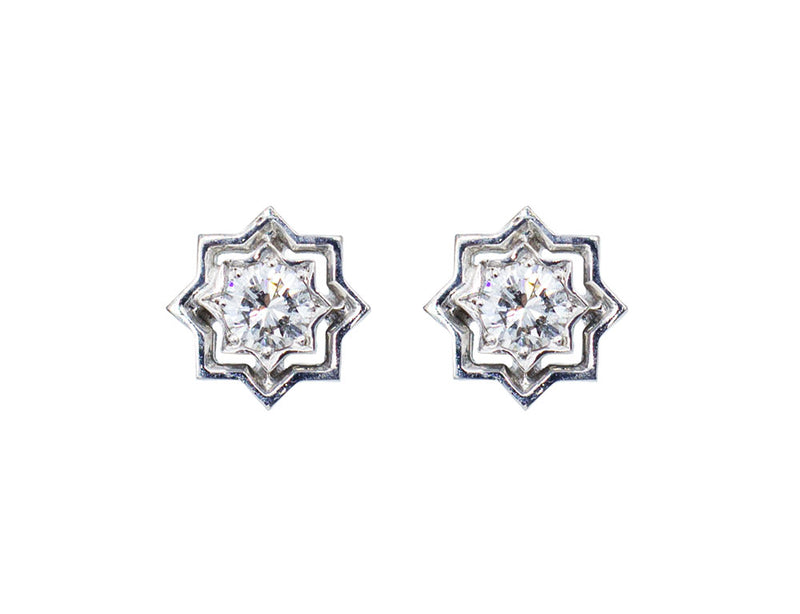 Boucles d'Oreilles Création Benoit "Etoile"