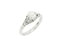 Bague Création Benoit Joaillier "Solitaire Décoré" Diamant I-SI2