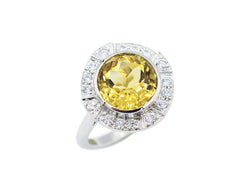 Bague Création Benoit Joaillier "Citrine"
