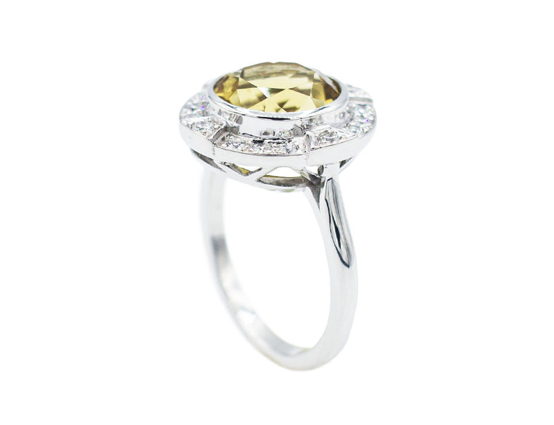 Bague Création Benoit Joaillier "Citrine"