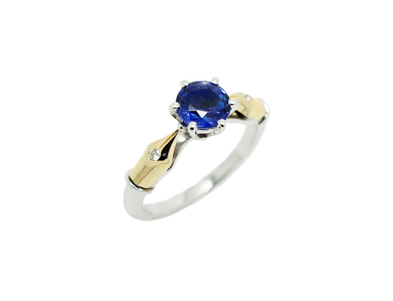 Solitaire Création Benoit Joaillier "Colette" Saphir 1,20ct