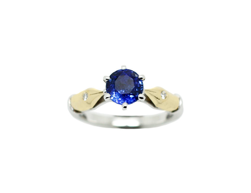 Solitaire Création Benoit Joaillier "Colette" Saphir 1,20ct