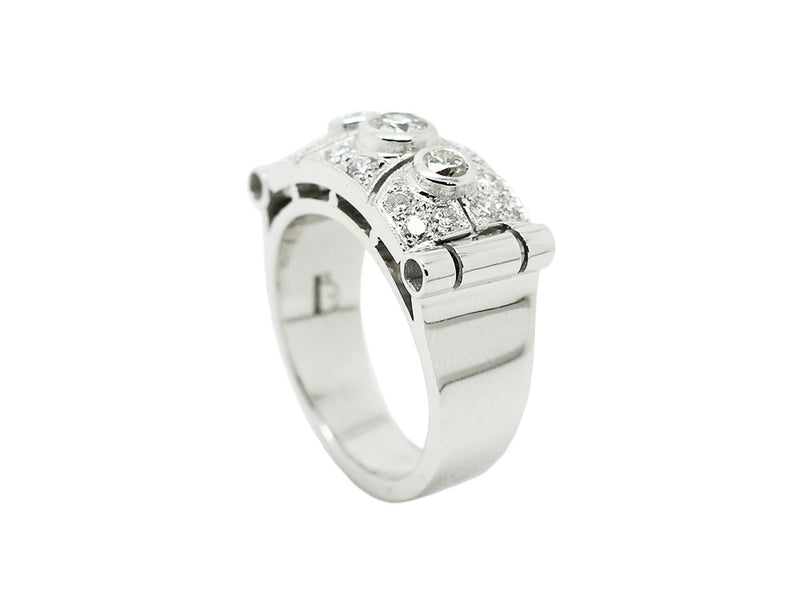 Bague Création Benoit Joaillier "Bandeau Large"