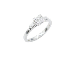 Bague Création Benoit Joaillier "Solitaire Princesse"