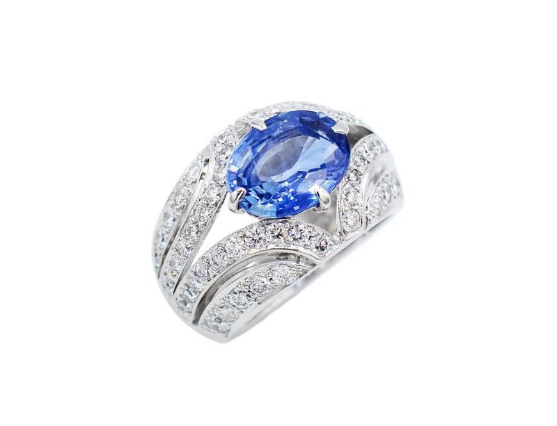 Bague Création Benoit Joaillier "Jonc Art Déco N.2"