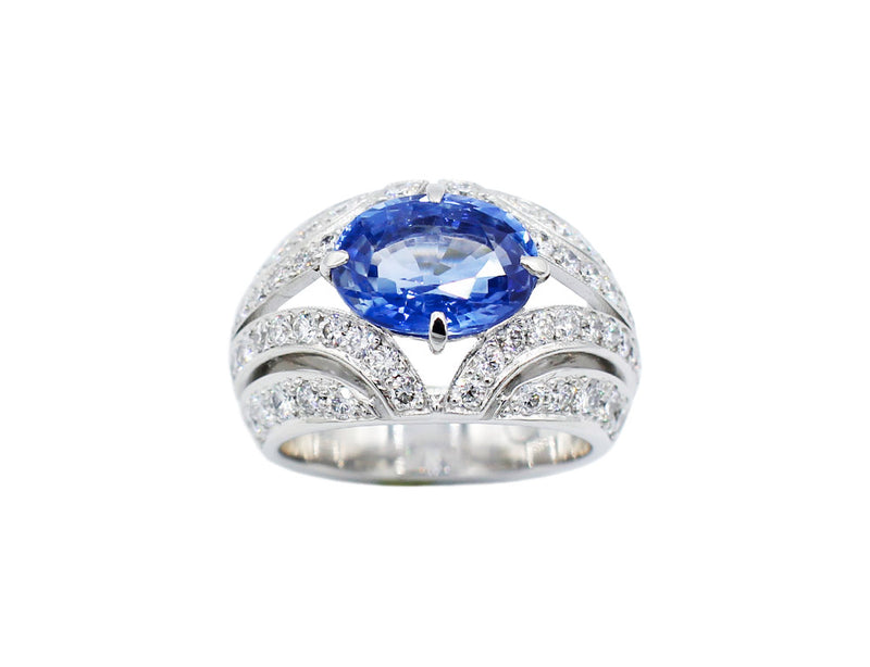 Bague Création Benoit Joaillier "Jonc Art Déco N.2"