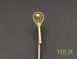Epingle à Cravate "raquette de Tennis"