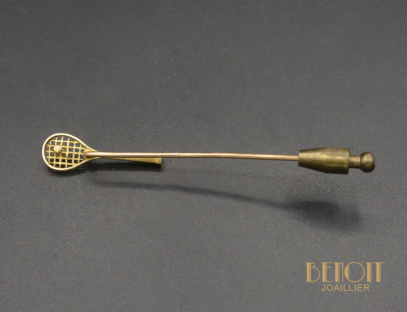 Epingle à Cravate "raquette de Tennis"