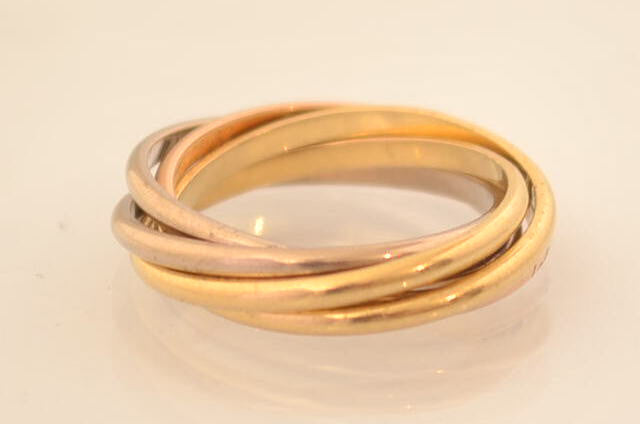 Alliance Cartier 3 Ors ( 5 anneaux )