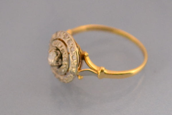 Bague ancienne diamants