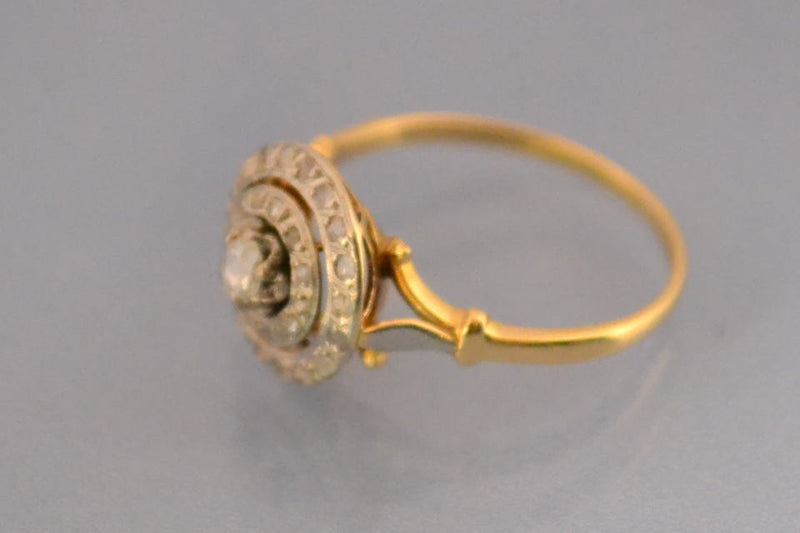 Bague ancienne diamants