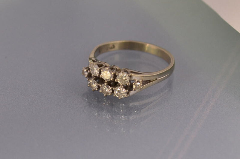 Bague ancienne or et diamants
