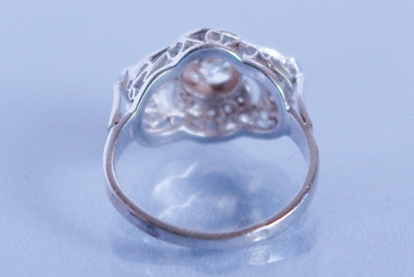 Bague Art déco diamant