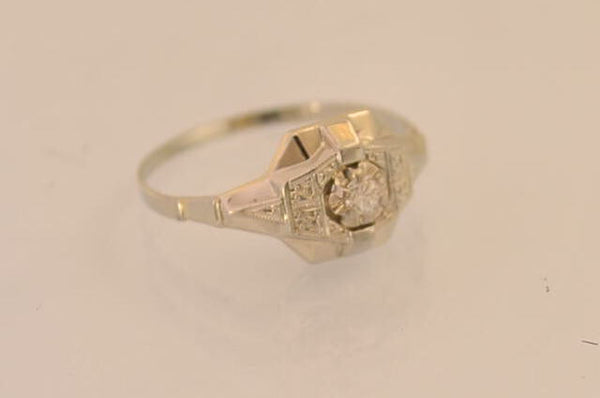 Bague Art Déco Diamant
