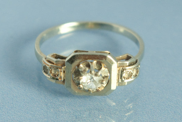 Bague Art déco Diamants