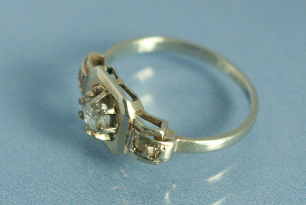 Bague Art déco Diamants