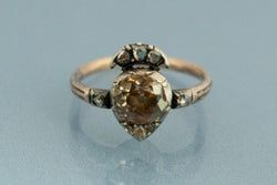 Bague Diamant Cognac