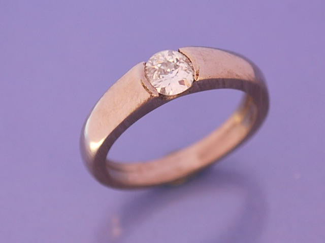 Bague diamant solitaire